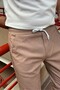 Male, with Elastic Waist, Summer-Spring, Old Money Culture, Cotton, Linen Woven Pants 290 - 5