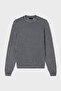 Woolen Jacquard Logo Printed Regular Fit Crew Neck Sweater Men's Sweater Em001989 Af141 - 6