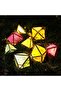 Triangle Portable Lantern with Tassel Light Lamp for Diwali Spring Festival Home Decoration - 4