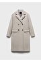 Double-Breasted Midi Coat - 3