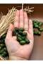 16X12Mm Khaki Green Oval Pasta Wooden Beads Twisted Sleeve(50Gr 58Pcs)Hole Diameter 5mm Macrame Jewelry - 2