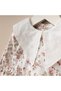 Newborn Baby Girl Daisy Cotton Dress, Triangle Neck, Headband, Lace Woven Baby Dress Set - 5