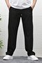 Men's Summer Fabric Baggy Pants with Elastic Waist