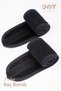 Set of 2 Black 100% Cotton Hair and Makeup Bands – Bandana, Sports, Yoga, Spa and Skincare Band Set - 5