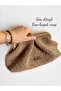 Handmade Crafts Raffia Scholarship Bag - Glitter Paper Bag