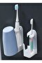Durable Wall Mounted Electric Toothbrush Holder Cup Holder Multipurpose Space-Saving Toothbrush and - 4
