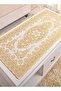 Elegant Design Oval PVC Plastic Oil Waterproof Easy to Clean Dining Tablecloth Bronzing Printed Tabl - 2