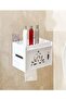 Bathroom Storage Shelf Cabinet Rack White - 2