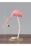 1-Piece Resin Flamingo Figurine Desk Ornamented Showpiece Home Decoration Item 7x14 cm - 2