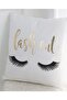 Printed Design Cushion Covers Decor Throw Pillow Cover Gold Lash Out Printed Decorative - 2