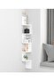 Upgraded Wall Mounted Floating Shelf 15 mm Wood Sheet Thickness Decorative White Rack 20 x 20 x 125 - 3