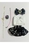 5-Pieces Labubu Multicolor Dolls Clothes Accessories Casual Style Outfit for Pretend Play Doll Cloth - 2