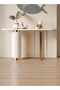Multipurpose Use Modern Luxury Design Coffee Table Nordic Style Metallic Base Console Table - 2