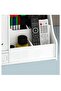 1-Piece Floral Design Desktop Multifunctional Storage Box - 4