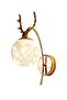 Modern Creative Deer Head Gold Wall Hanging Lamp for Living Room Bedroom Balcony - 3