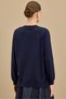 Beaded Blouse Dark Blue - 4