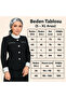 Zircon Stone Detailed Vintage Double Women's Set - 8