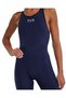 Tyr Women's Racing Swimsuit W Venzo Opbk Navy Blue Arena Summer - Winter Championship Racing Swimsuit - 4