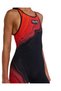 Tyr Women's Racing Swimsuit Venzo Black/Red Arena Summer - Winter Championship Racing Swimsuit - 7