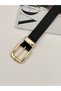 Women's Belt with Gold Bridge Buckle, Jacket Belt, Trouser Belt, Dress Belt, - 4
