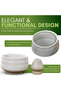 7-Piece Traditional Matcha Set | Bamboo Whisk, Scoop, Bowl, Sifter, Holder & Tea Towel - 7