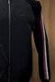 Men's Black Tracksuit Set Parachute Fabric Detailed Zippered Pocket Straight Leg - 5