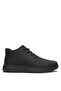 Leather Black Men's Boots Hudson Road Mid Lace up Chukka Boot