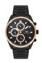 Black steel band men's wristwatch fm11388a-r2 - active functions, waterproof, gift boxed - 3