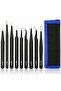 Esd 9-Piece Stainless Steel Anti Static Tweezers Set