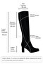 Fabia Tan Color Suede Women's Below the Knee Boots - 7