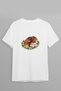 Design Sleeping Gazelle Front Print Oversize Cotton Crew Neck Unisex T-Shirt