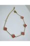 Women's Steel Bracelet (Pink Stone) - 2