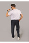 Baggy Loose Cut Parachute Fabric Quick Dry Sweatpants - 4