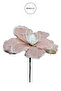 Artificial Linen Flower Ponselya Pink 30 cm - 2