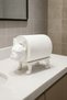 Decorative Toilet Paper Practical Home Decoration Bulldog Toilet Holder 14 X 12 cm - 8