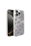 iPhone 16 Pro Max Compatible Case Camera Protection Protruding Ribbon Stone Design Cover
