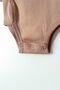 Newborn Baby Girl and Boy Badi Organic Long Sleeve Cotton Bodysuit - 3