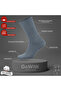 4-Pack Women's Men's Gray Bio Natural 100% Natural Cotton Washable Rib Knit Seamless Socks 3012 - 2