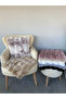 Bubble Rabbit Fur, Soft, Double-Sided, Warm Throw Pillow Cover with Hidden Zipper 40X40 - 4