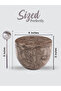 Oceanic Marble Salt Jar with Lid & Spoon – Spice Holder for Kitchen - 2