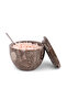 Oceanic Marble Salt Jar with Lid & Spoon – Spice Holder for Kitchen - 8