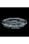 5 Compartment Plastic Appetizer Breakfast Dragee and Turkish Delight Packaging with Lid (Leak Proof) 1 Piece - 2