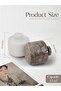 White & Oceanic Marble Patterned Salt Box Set of 2 – Handmade Spice Keeper - 6