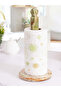 Marble Paper Towel Holder 12.5" Black Handmade – Stand For Napkins, Kitchen & Bathroom Use