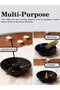 Black Marble Incense Holder 14 cm | Handmade Decorative Stick Burner for Home, Meditation & Yoga - 4