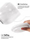 Handcrafted Marble White Garlic Storage Jar – 11.43 cm Countertop Garlic & Ginger Holder - 5