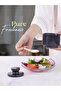 Black Marble Tea, Coffee & Sugar Jar Set – Modern Countertop Storage