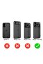 iPhone 17 Pro Max Compatible Tempered Glass + Aluminum Full Covering Shockproof Lens Protector - 5