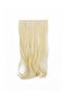 Heat Resistant Half Moon Snap Hair - 613c - Platinum Yellow - Wavy - 60 cm - 110 cr - 3