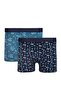 Men's 2-Piece Cotton Stretch Fabric Premium Series Stretchy Fabric Boxers